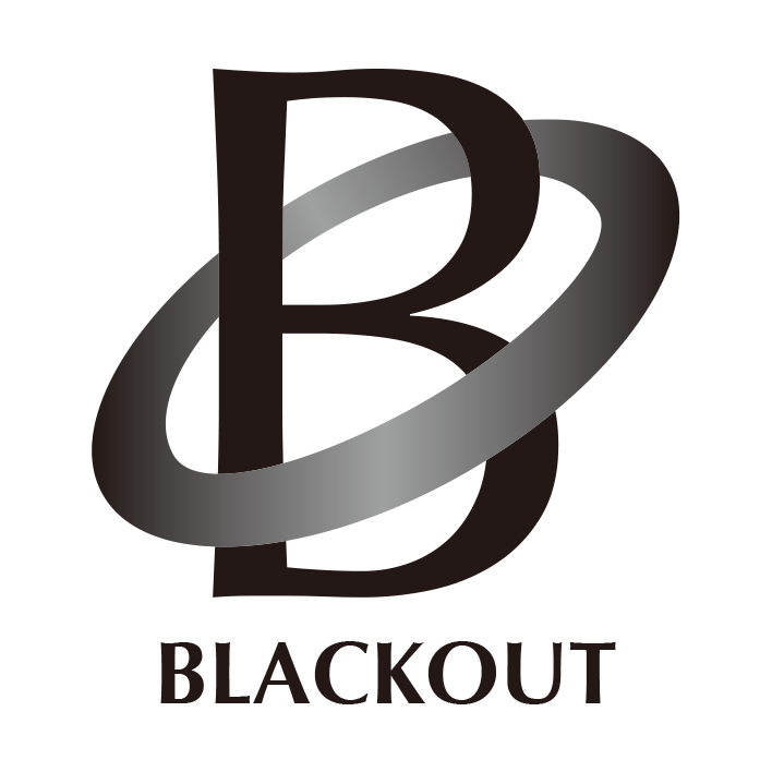 ブラックアウト 株式会社ロゴ